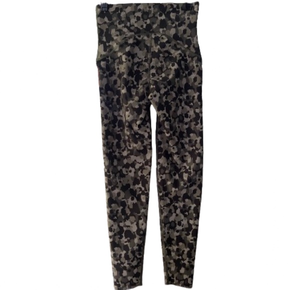 SPANX Booty Boost Active Brushed Collage 7/8 Leggings Butt Lift Dark Palm XS - Picture 4 of 9